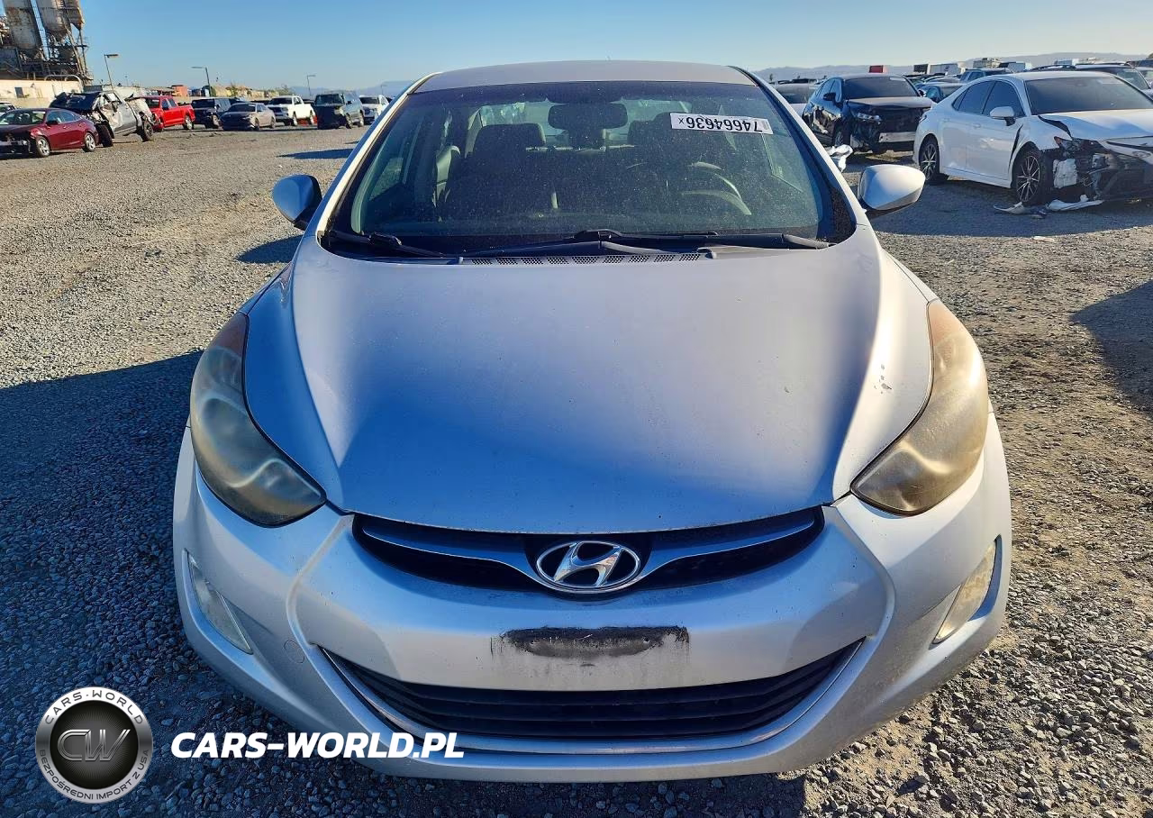 2013 Hyundai Elantra Gls VIN:KMHDH4AE3DU559290 - 5