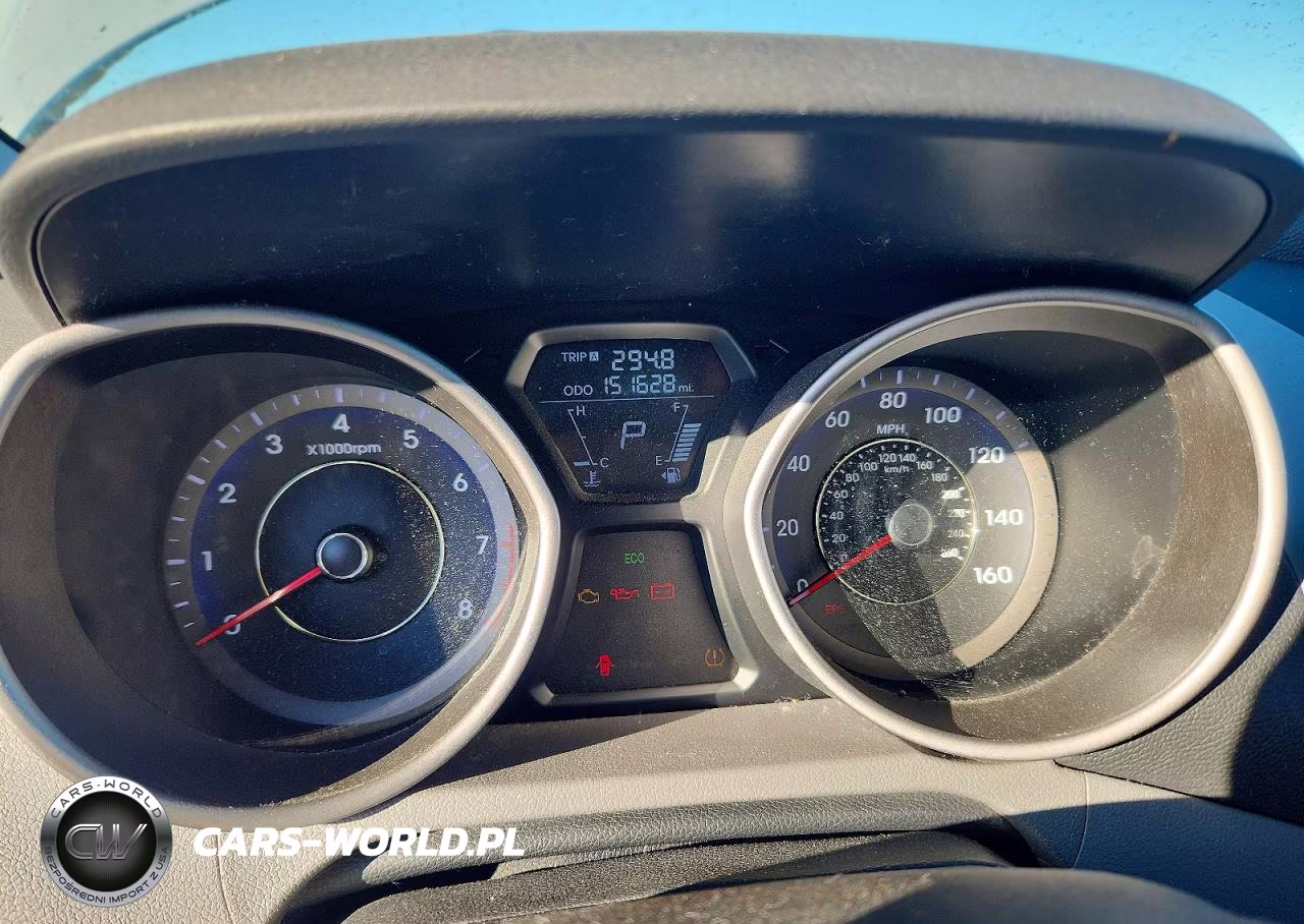 2013 Hyundai Elantra Gls VIN:KMHDH4AE3DU559290 - 9