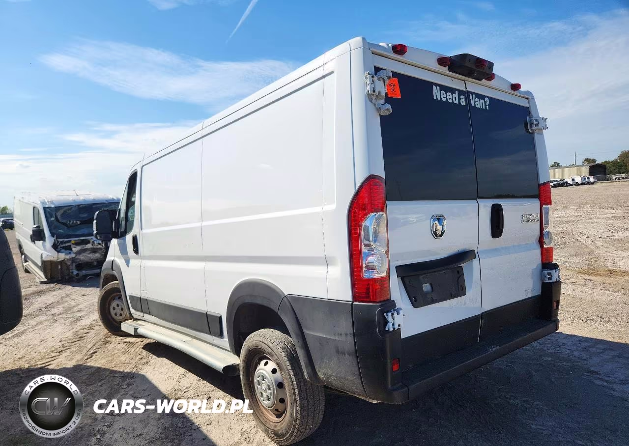 2023 Ram Promaster 2500 Delivery Van VIN:3C6LRVVG3PE579712 - 2