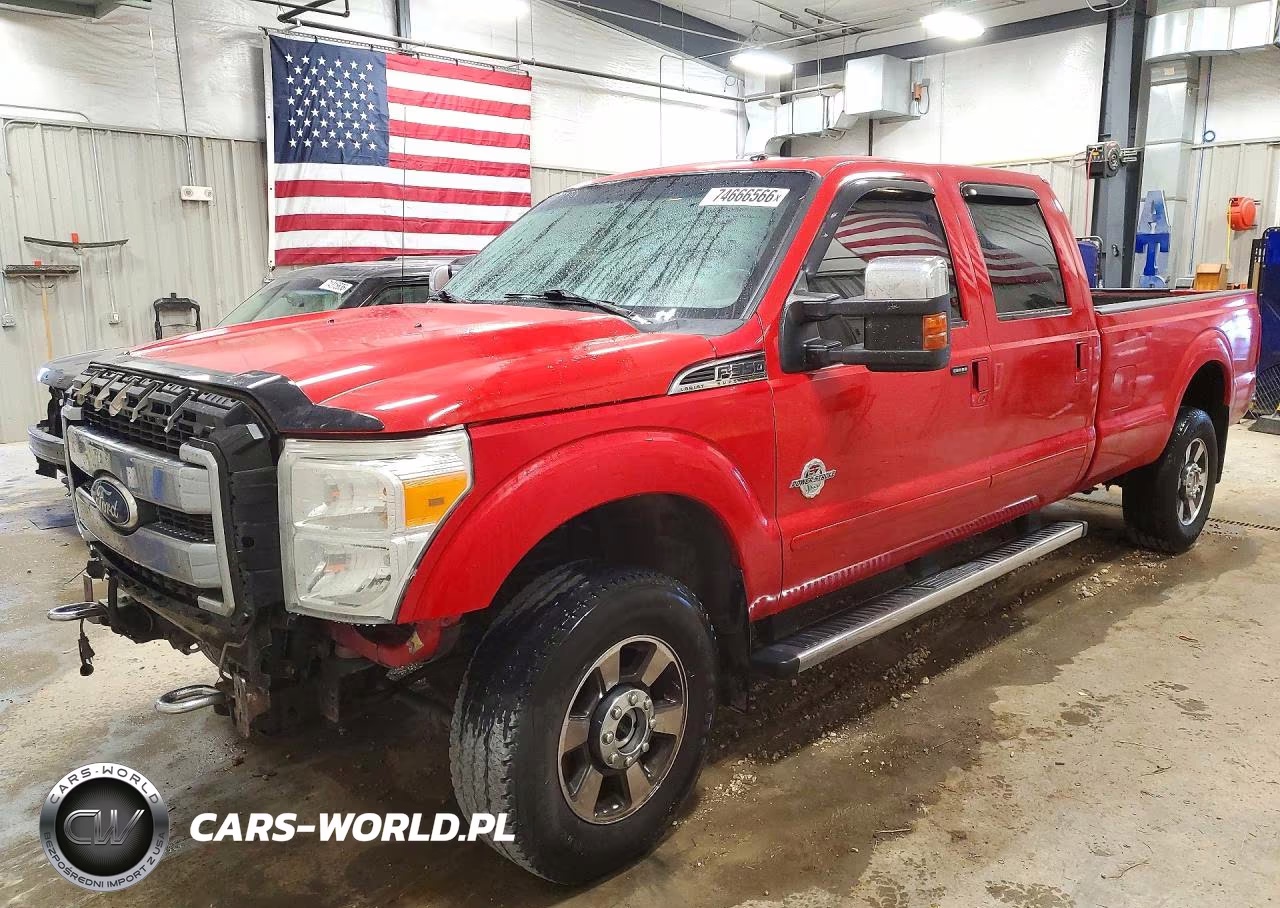 2011 Ford Super Duty F-350 Srw Lariat VIN:1FT8W3BT7BEB31359 - 1