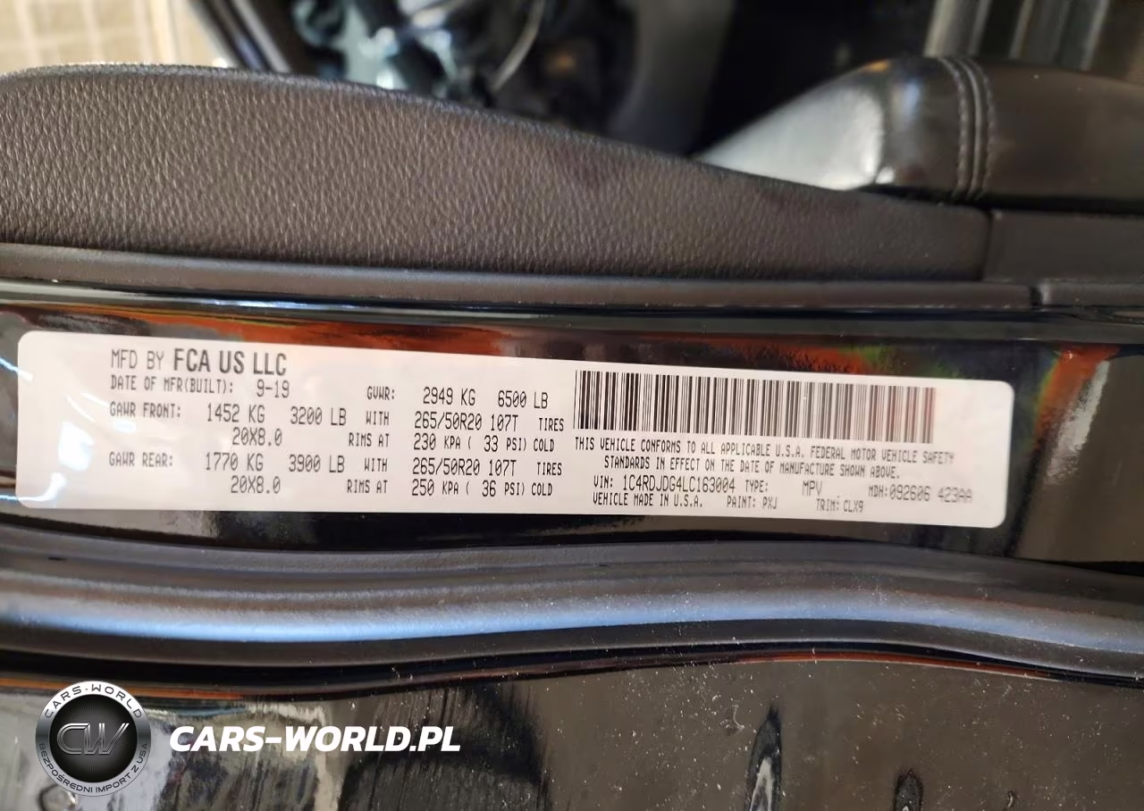 2020 Dodge Durango Gt VIN:1C4RDJDG4LC163004 - 14