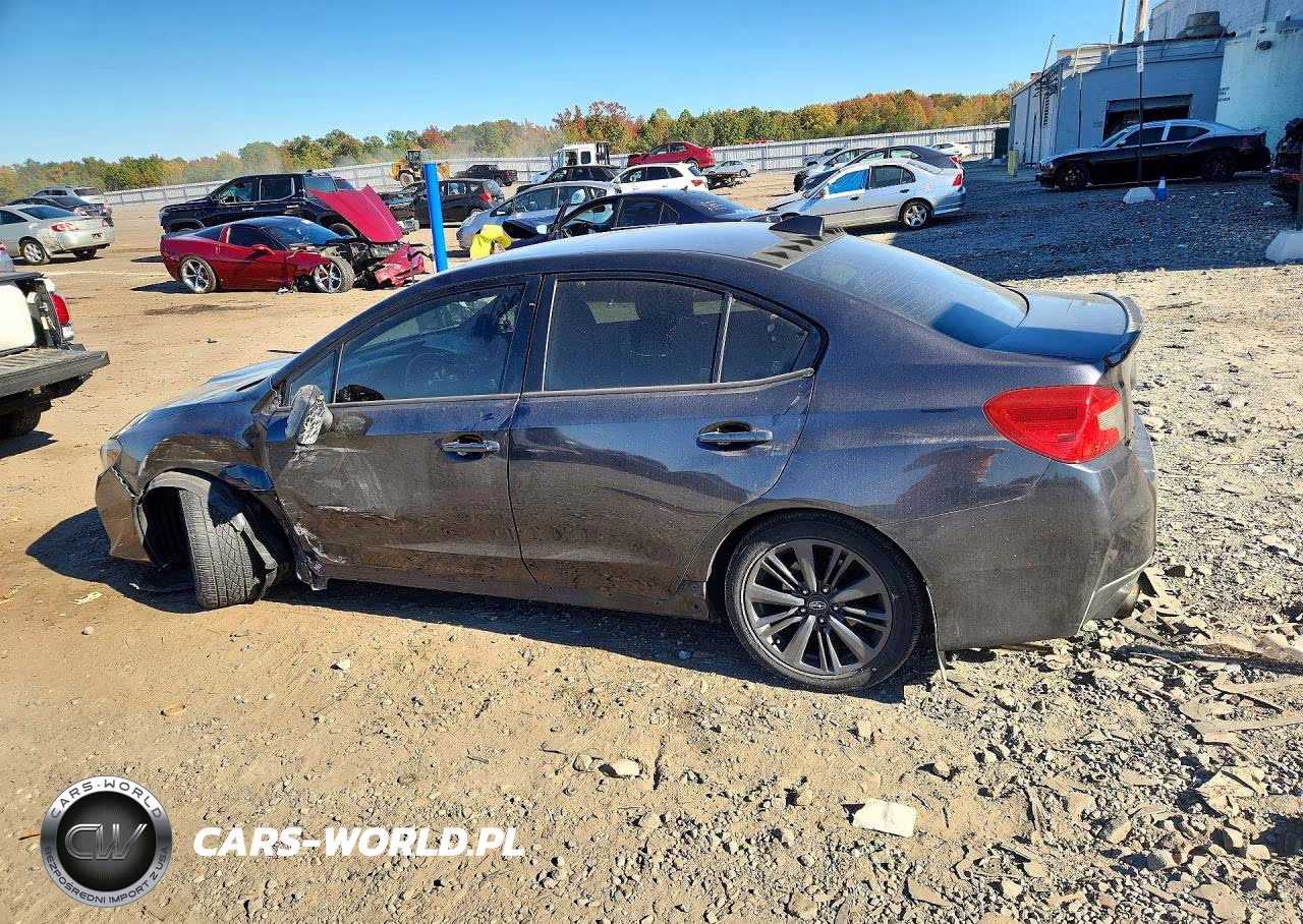2015 Subaru Wrx Limited VIN:JF1VA1J65F9807085 - 2