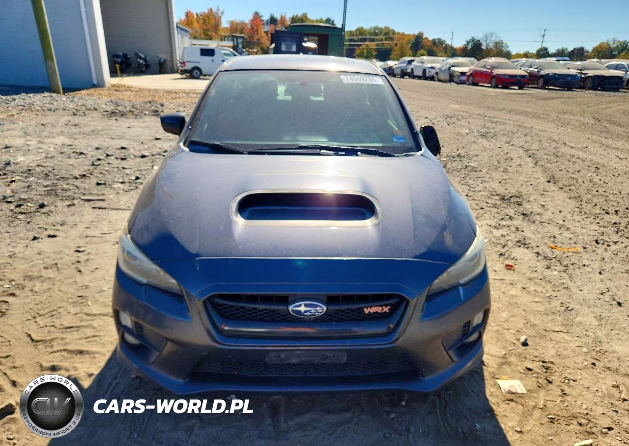 2015 Subaru Wrx Limited VIN:JF1VA1J65F9807085 - 5
