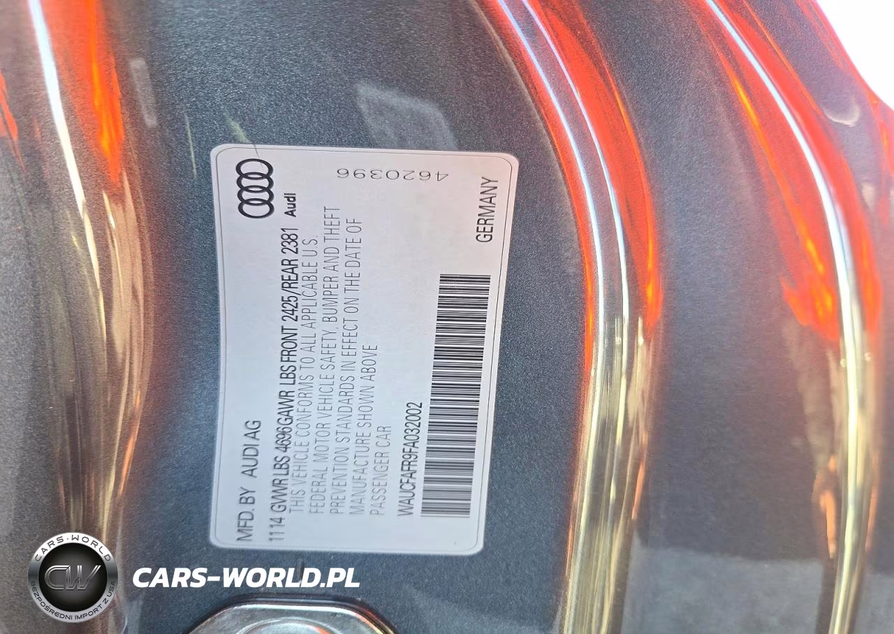 2015 Audi A5 Premium VIN:WAUCFAFR9FA032002 - 12