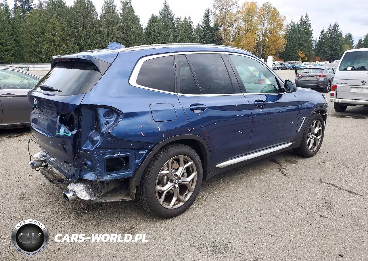 2021 BMW X3 xDrive30I VIN:5UXTY5C0XM9F37475 - 3