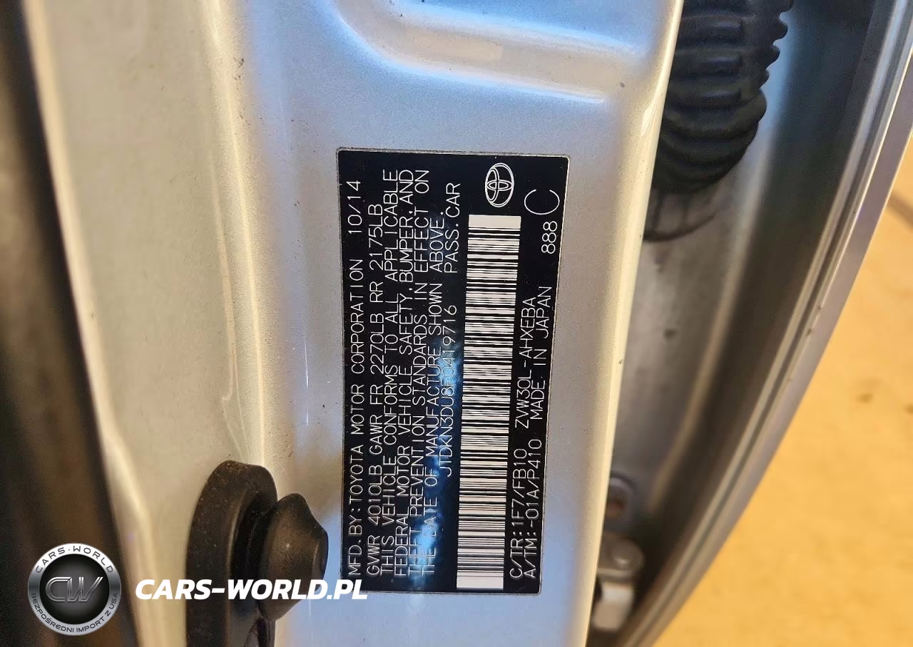2015 Toyota Prius Three VIN:JTDKN3DU8F0419716 - 11