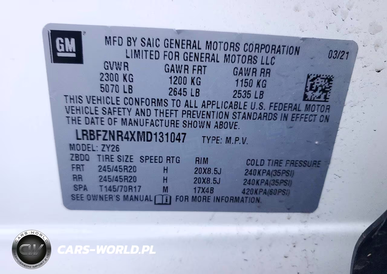 2021 Buick Envision Essence VIN:LRBFZNR4XMD131047 - 13