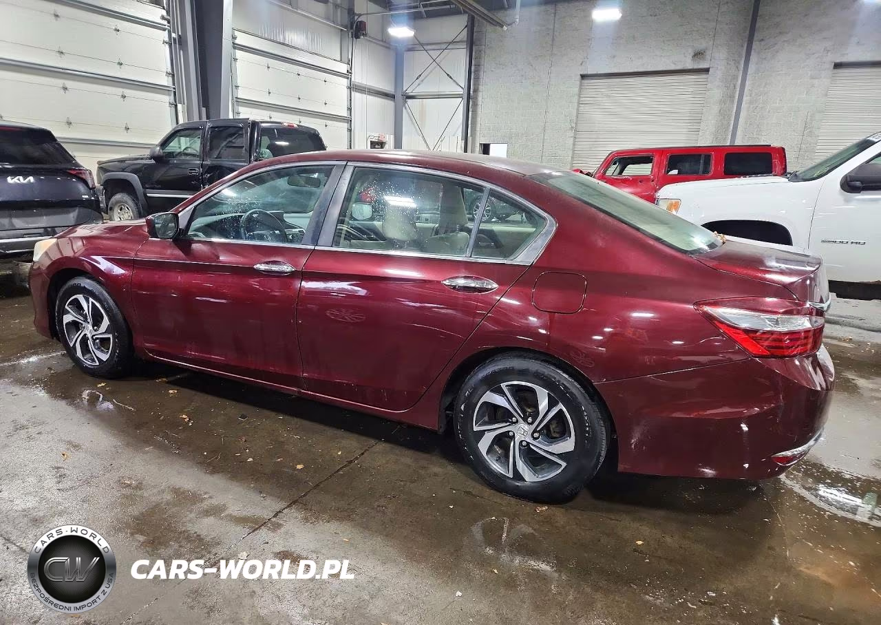 2016 Honda Accord Lx VIN:1HGCR2F34GA168455 - 2
