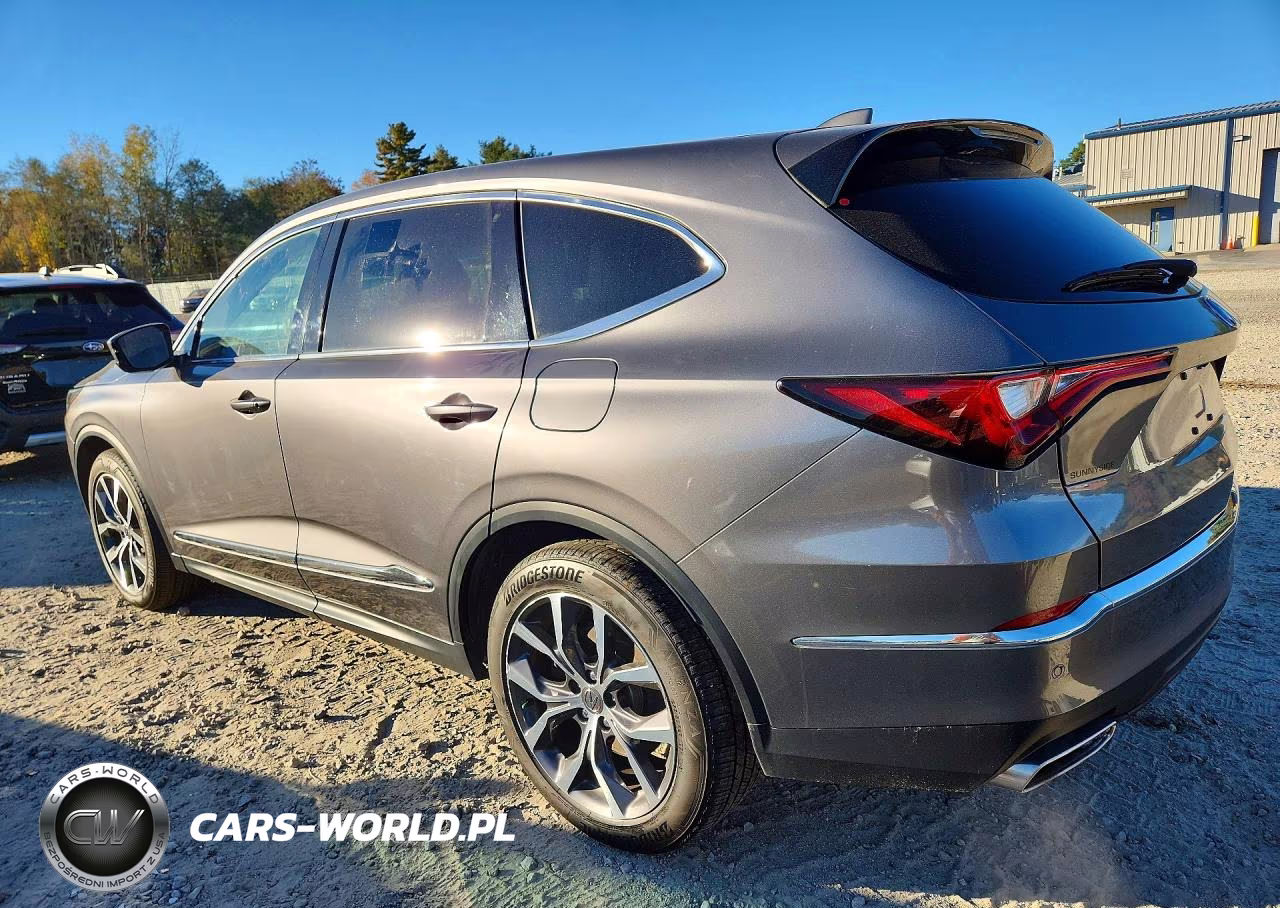 2022 Acura Mdx Technology VIN:5J8YE1H44NL039165 - 2