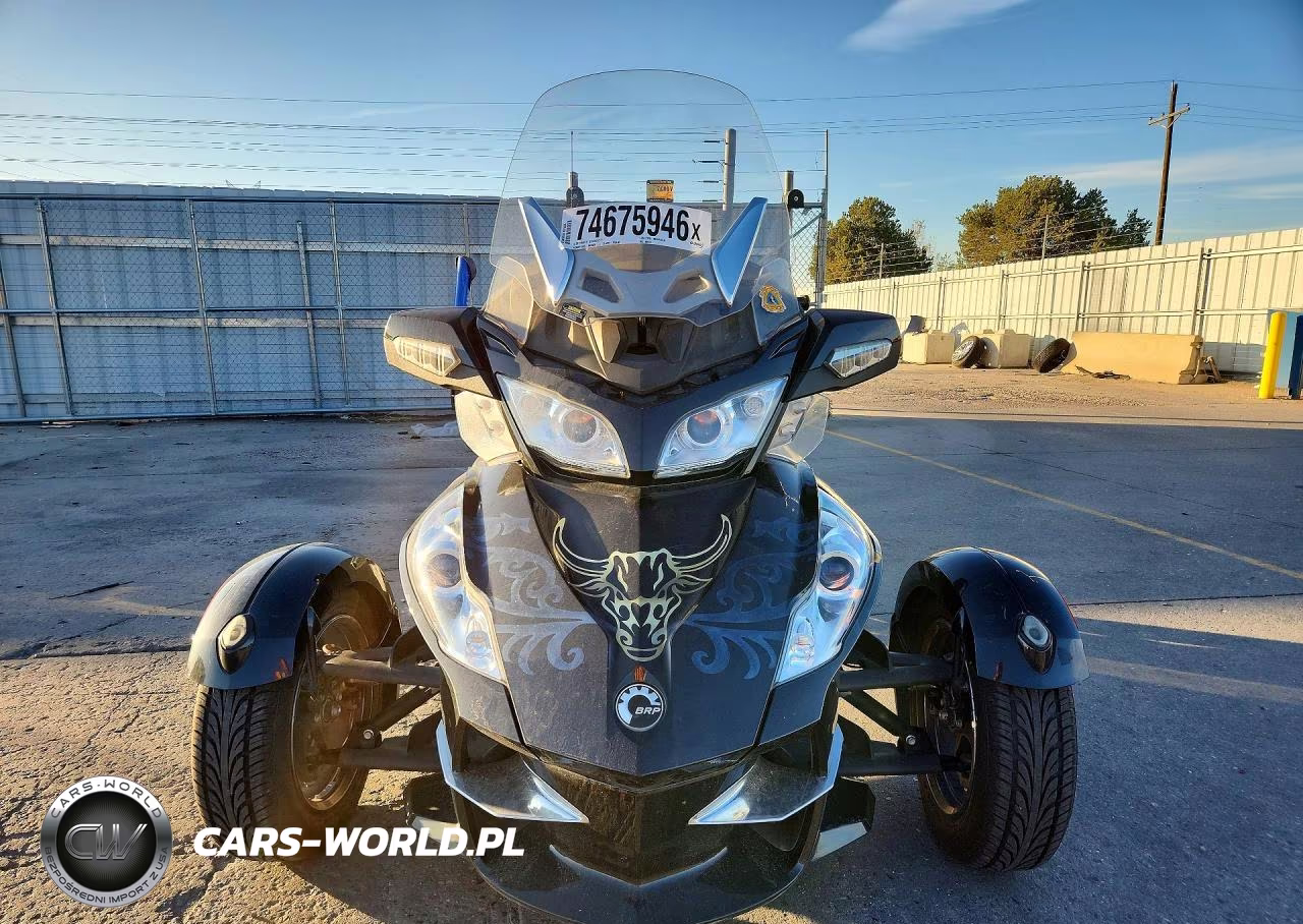 2010 Can-Am Spyder Roadster Rt VIN:2BXJBLC17AV000791 - 2