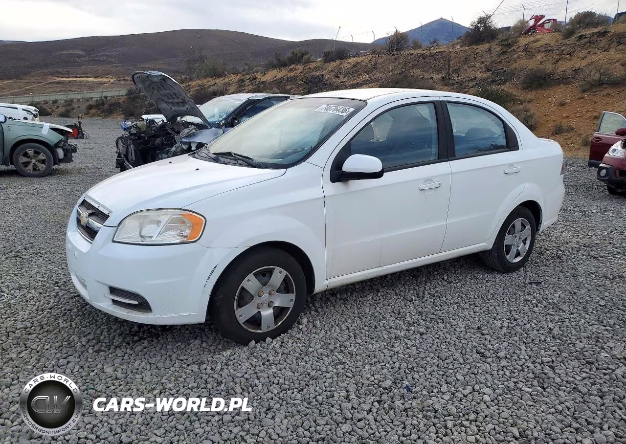 2011 Chevrolet Aveo Ls VIN:KL1TD5DE2BB122863 - 1