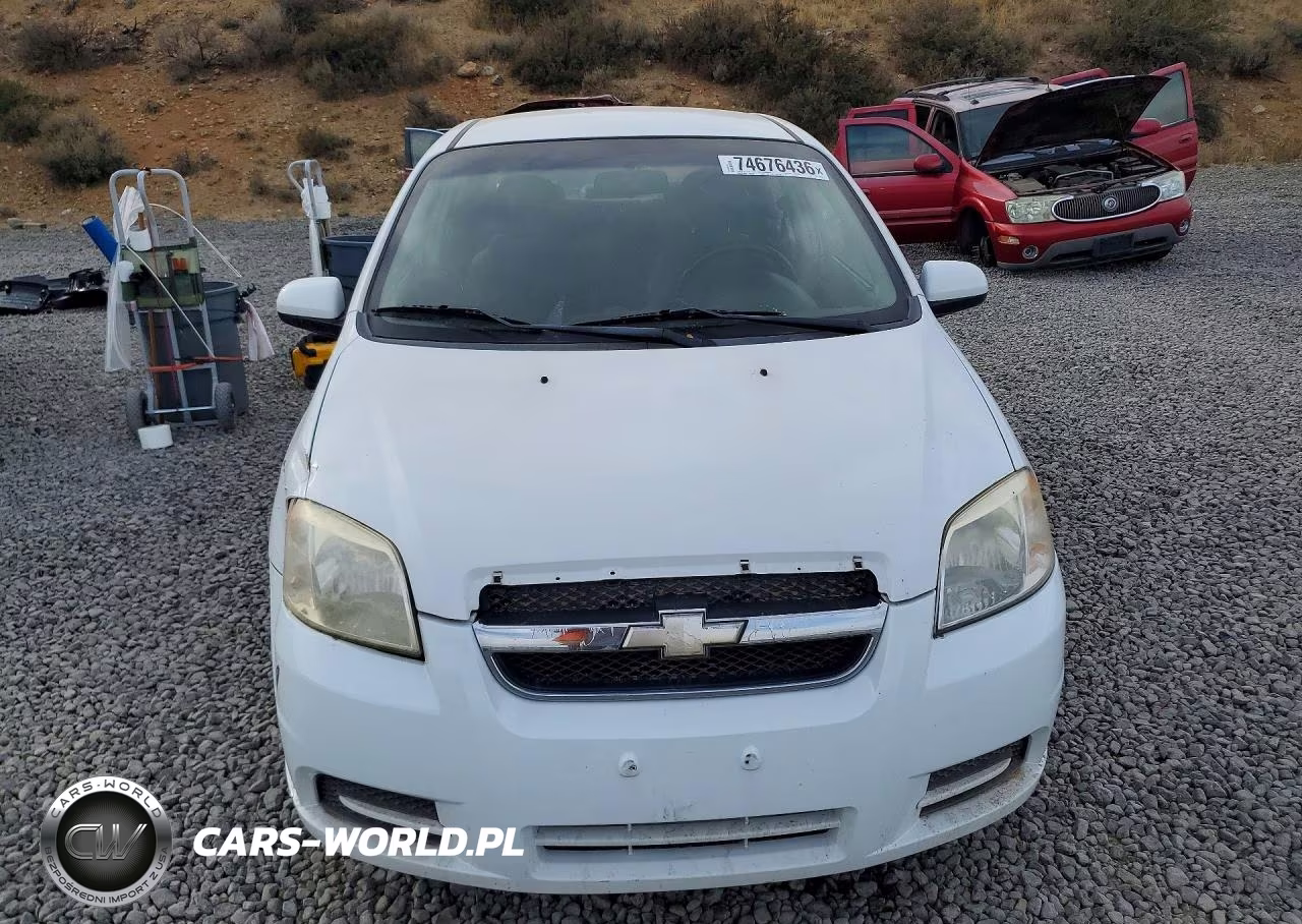 2011 Chevrolet Aveo Ls VIN:KL1TD5DE2BB122863 - 5