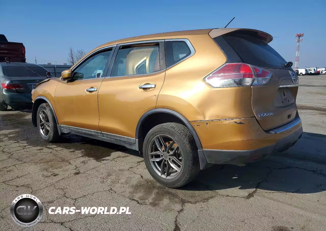2015 Nissan Rogue S VIN:KNMAT2MT8FP504923 - 2