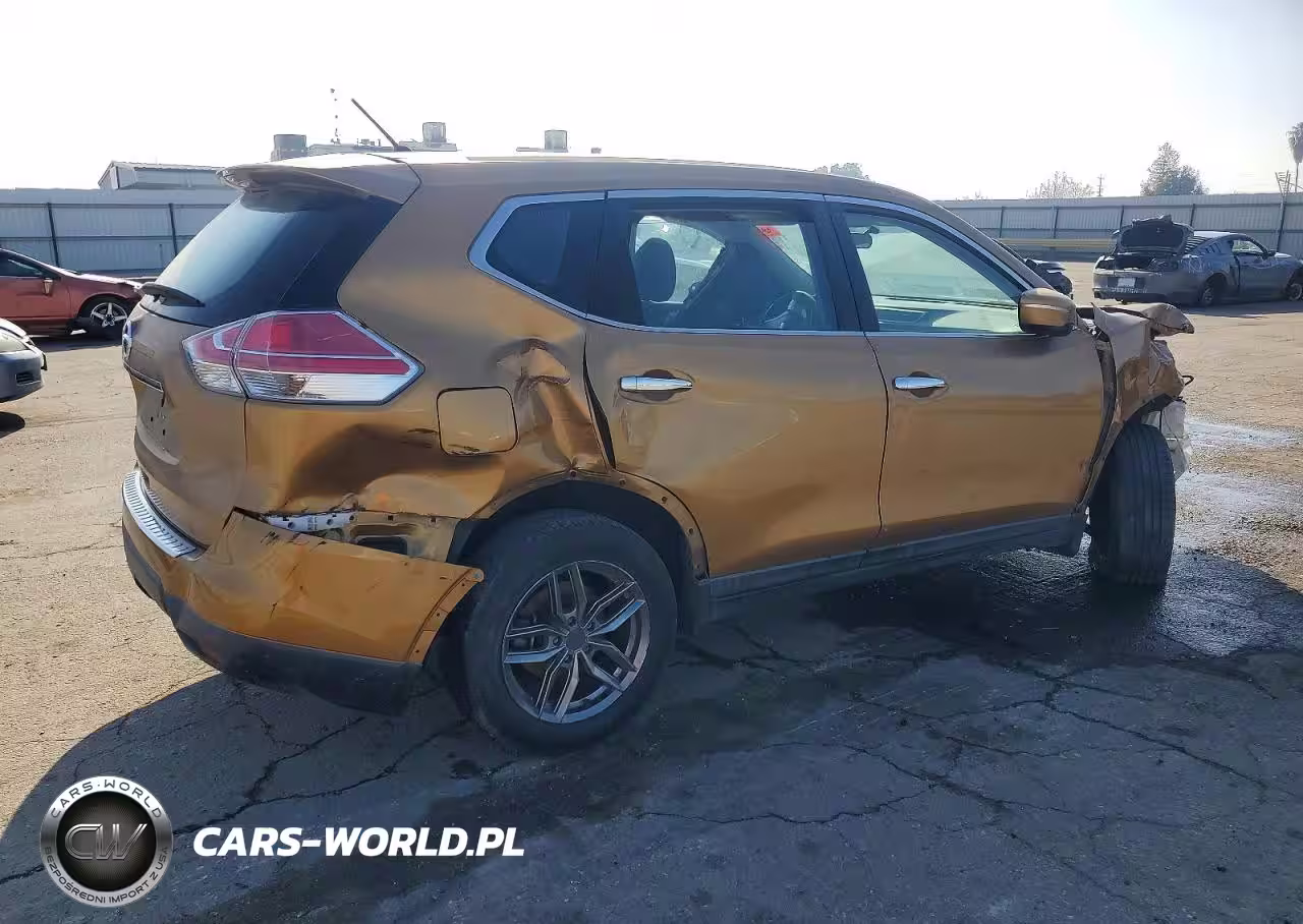 2015 Nissan Rogue S VIN:KNMAT2MT8FP504923 - 3