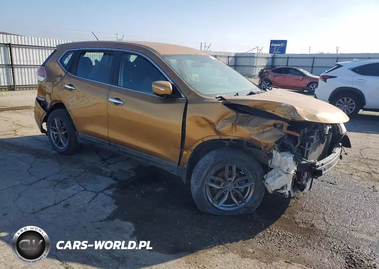 2015 Nissan Rogue S VIN:KNMAT2MT8FP504923 - 4