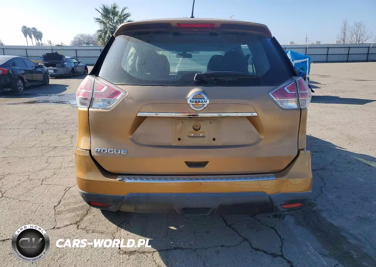 2015 Nissan Rogue S VIN:KNMAT2MT8FP504923 - 6