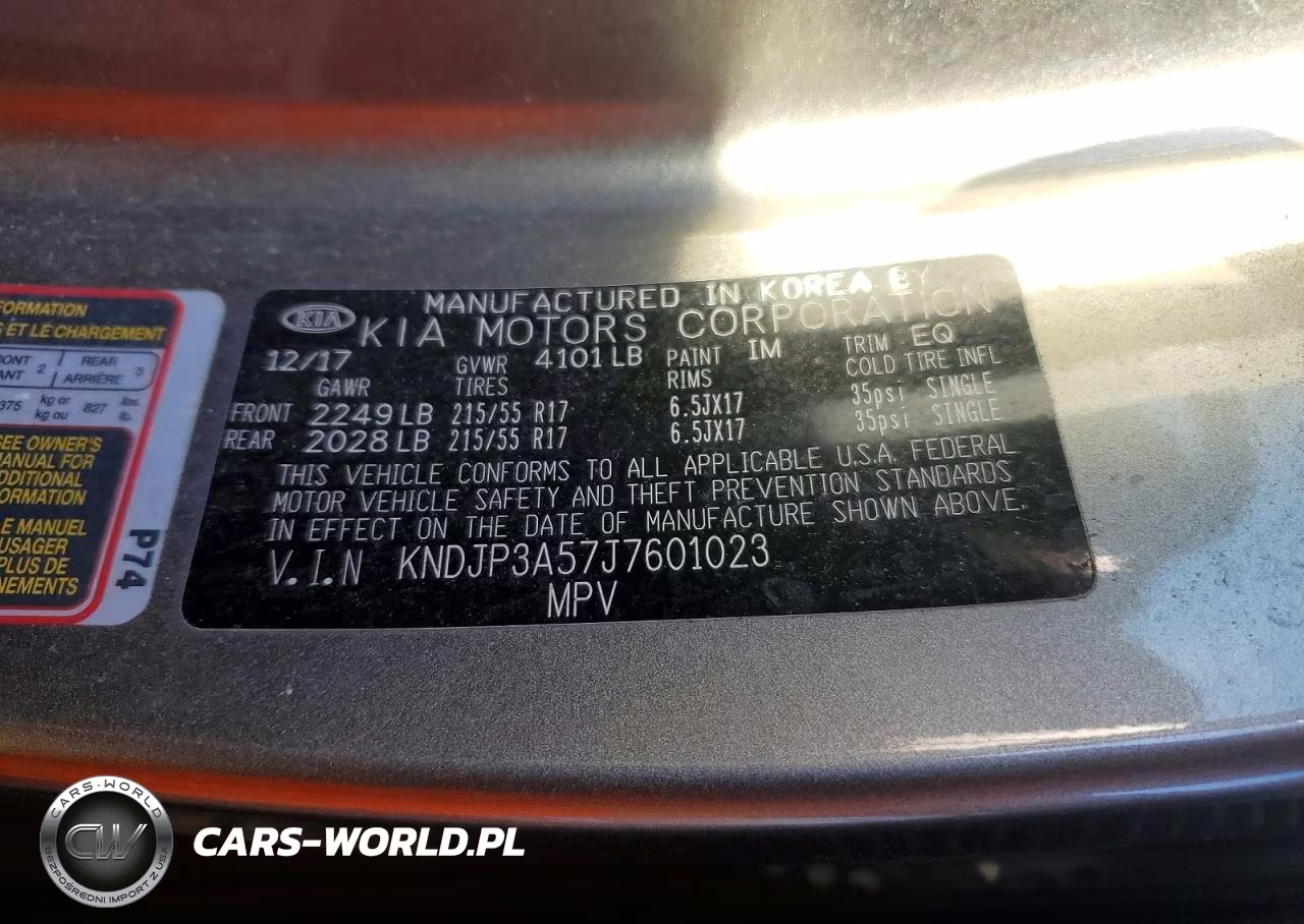 2018 Kia Soul + VIN:KNDJP3A57J7601023 - 12