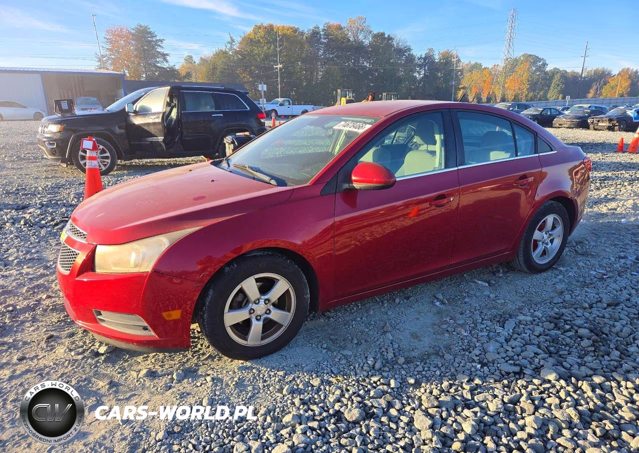 2014 Chevrolet Cruze Lt VIN:1G1PC5SB1E7416938 - 1