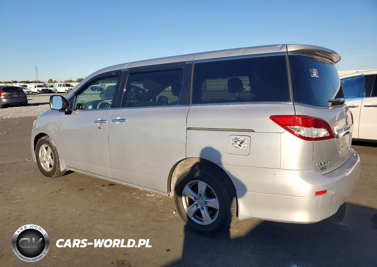 2015 Nissan Quest S VIN:JN8AE2KP8F9122951 - 2
