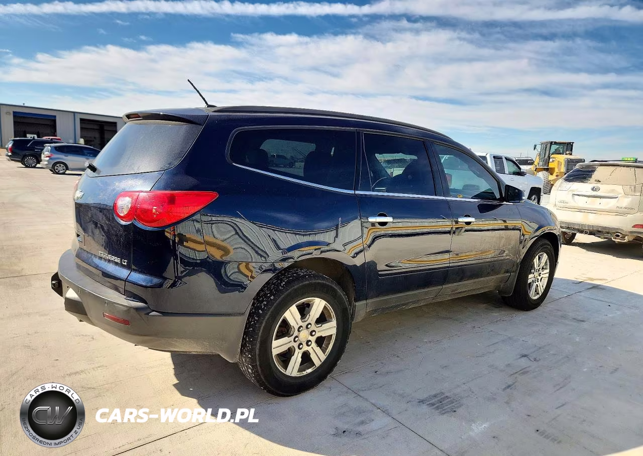 2012 Chevrolet Traverse Lt VIN:1GNKVGED2CJ154231 - 3