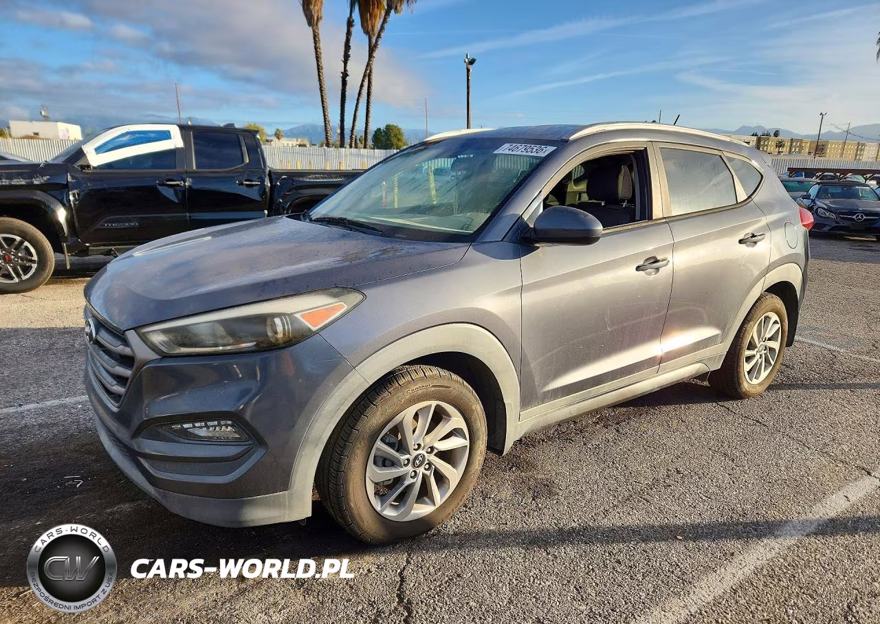 2016 Hyundai Tucson Se VIN:KM8J33A43GU136426 - 1