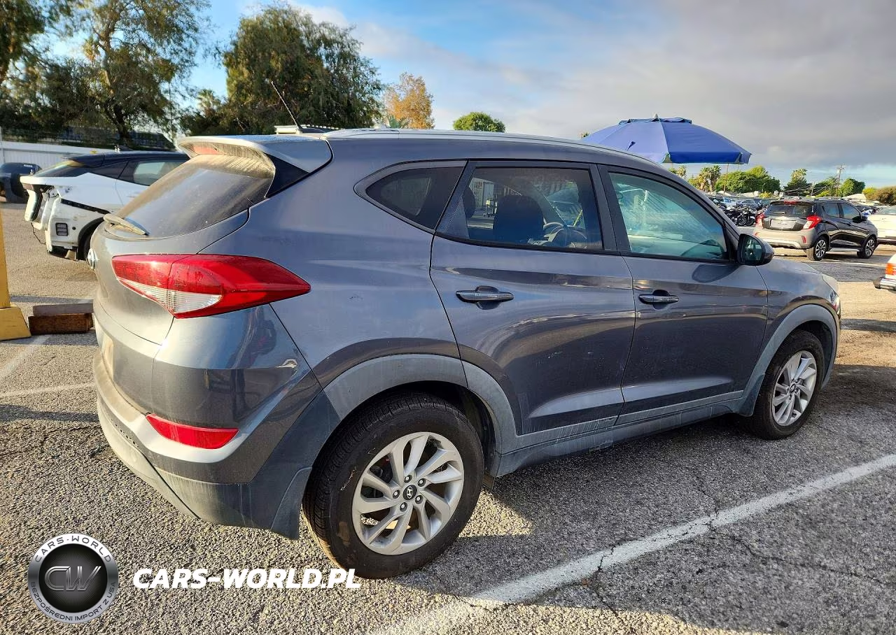 2016 Hyundai Tucson Se VIN:KM8J33A43GU136426 - 3