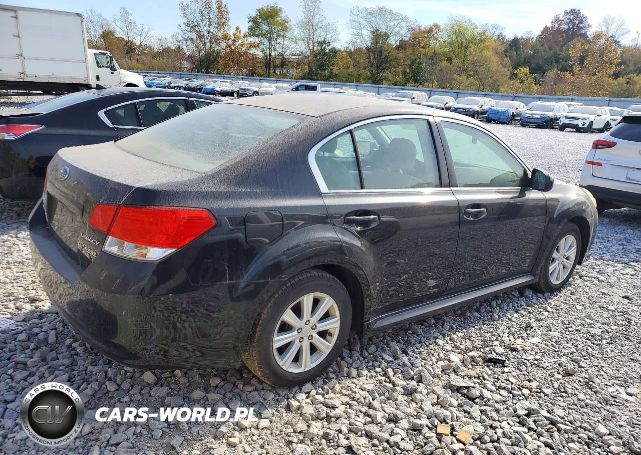 2010 Subaru Legacy 2.5I Premium VIN:4S3BMBC6XA3216320 - 3