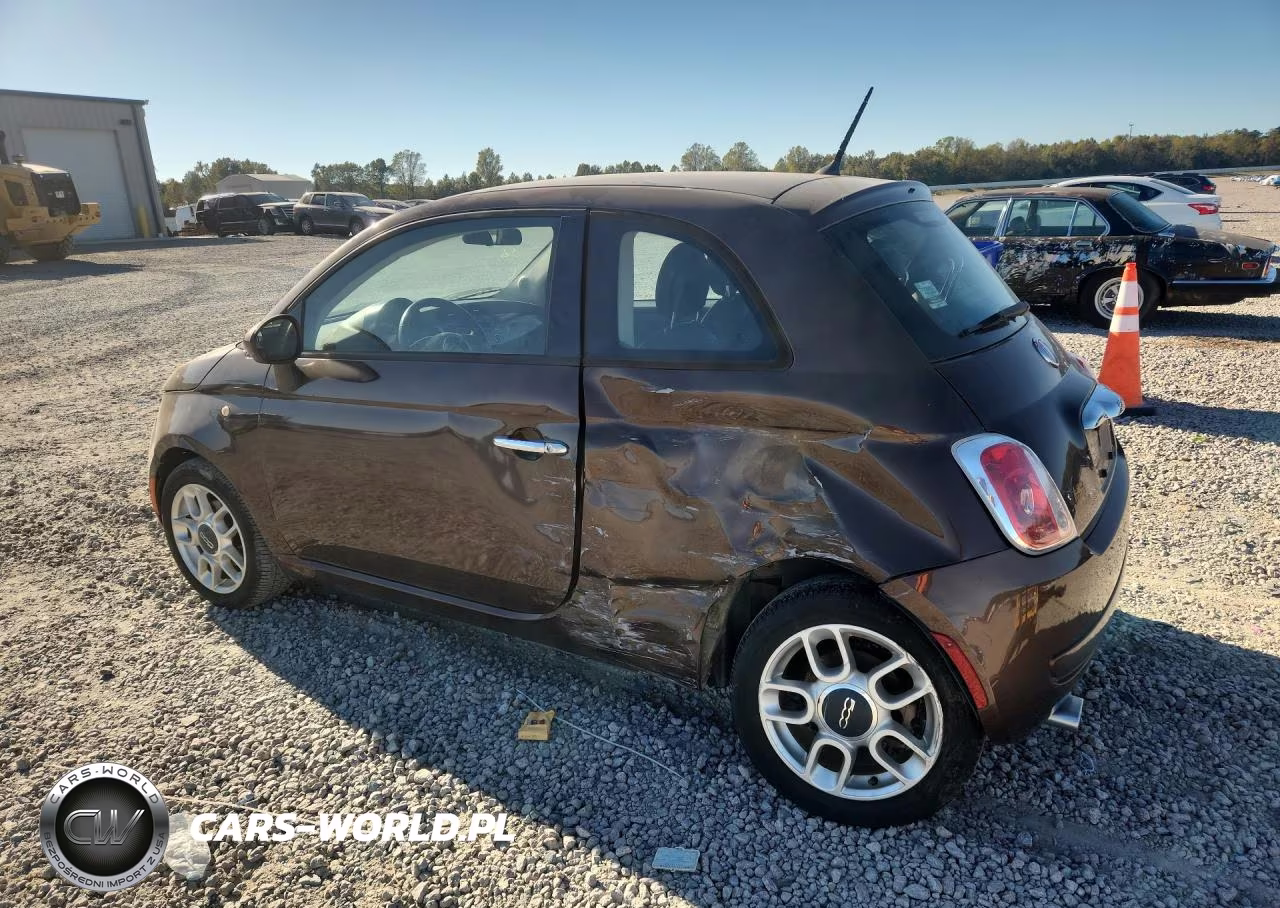 2014 Fiat 500 Pop VIN:3C3CFFAR5ET205307 - 2