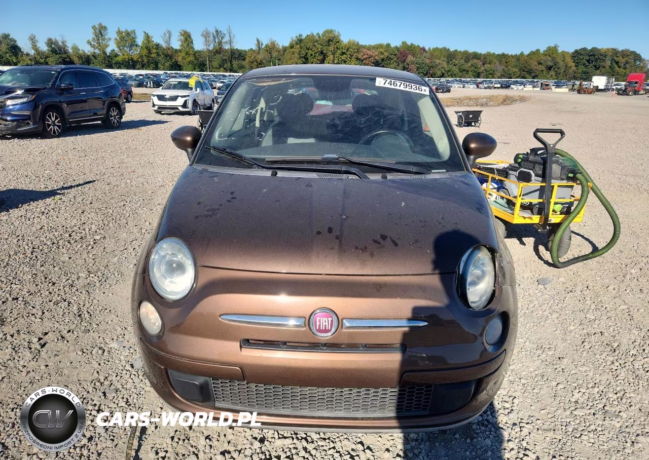 2014 Fiat 500 Pop VIN:3C3CFFAR5ET205307 - 5