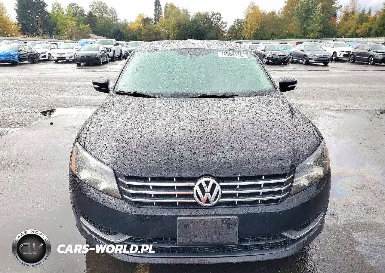 2013 Volkswagen Passat Se VIN:1VWBN7A30DC131894 - 5