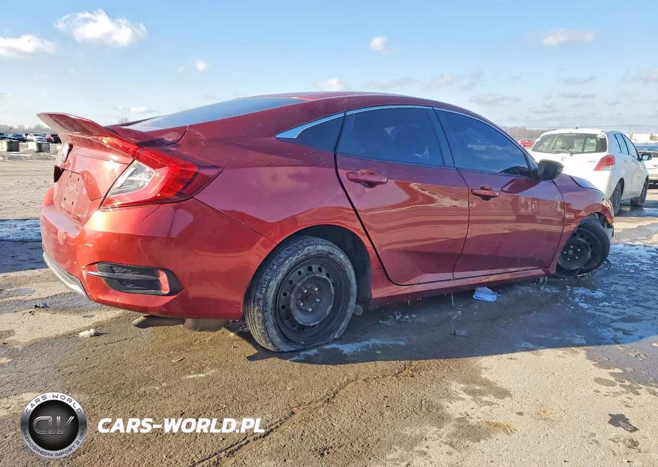 2020 Honda Civic Lx VIN:19XFC2F61LE005499 - 3