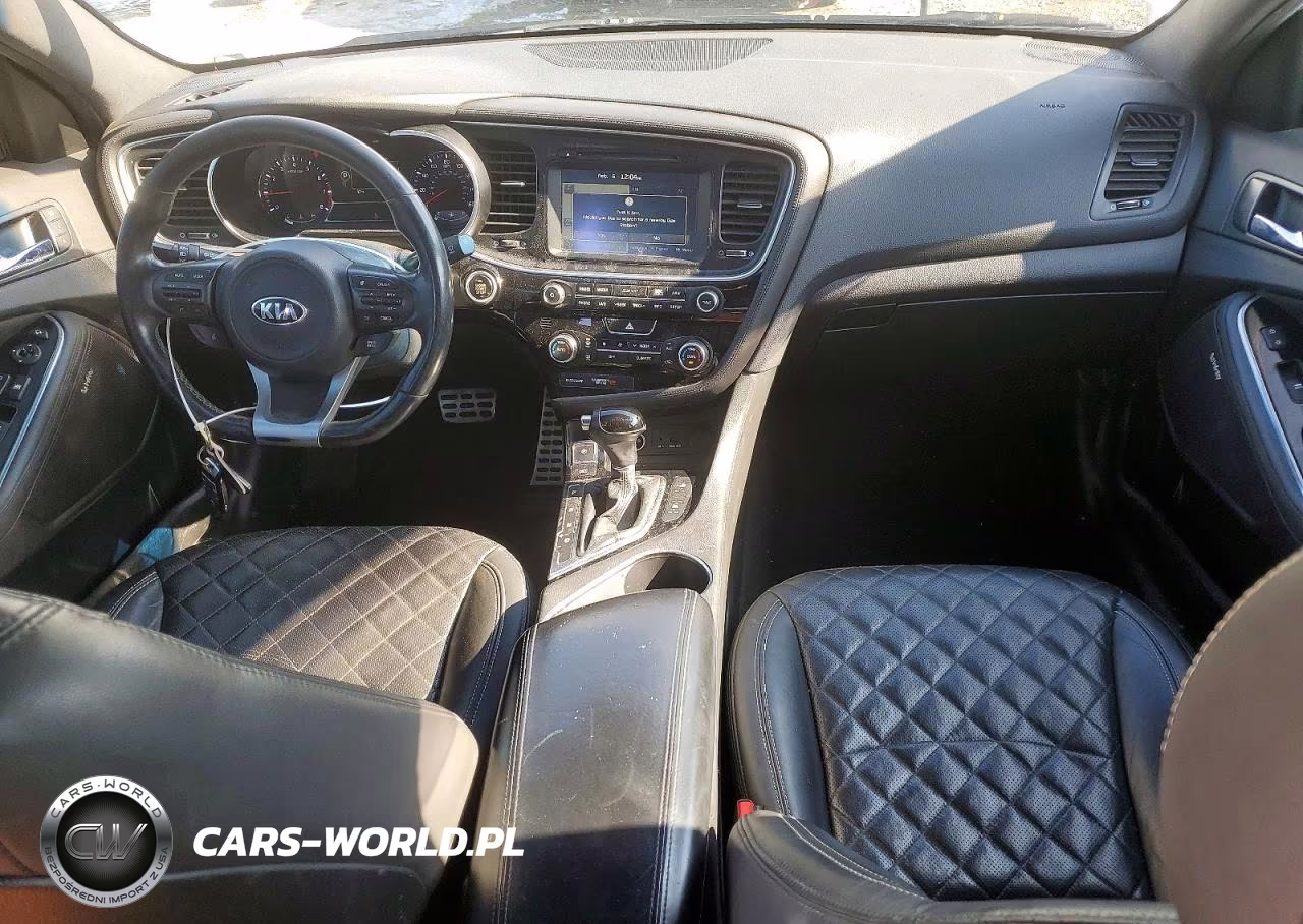 2015 Kia Optima Sx VIN:5XXGR4A68FG418327 - 8