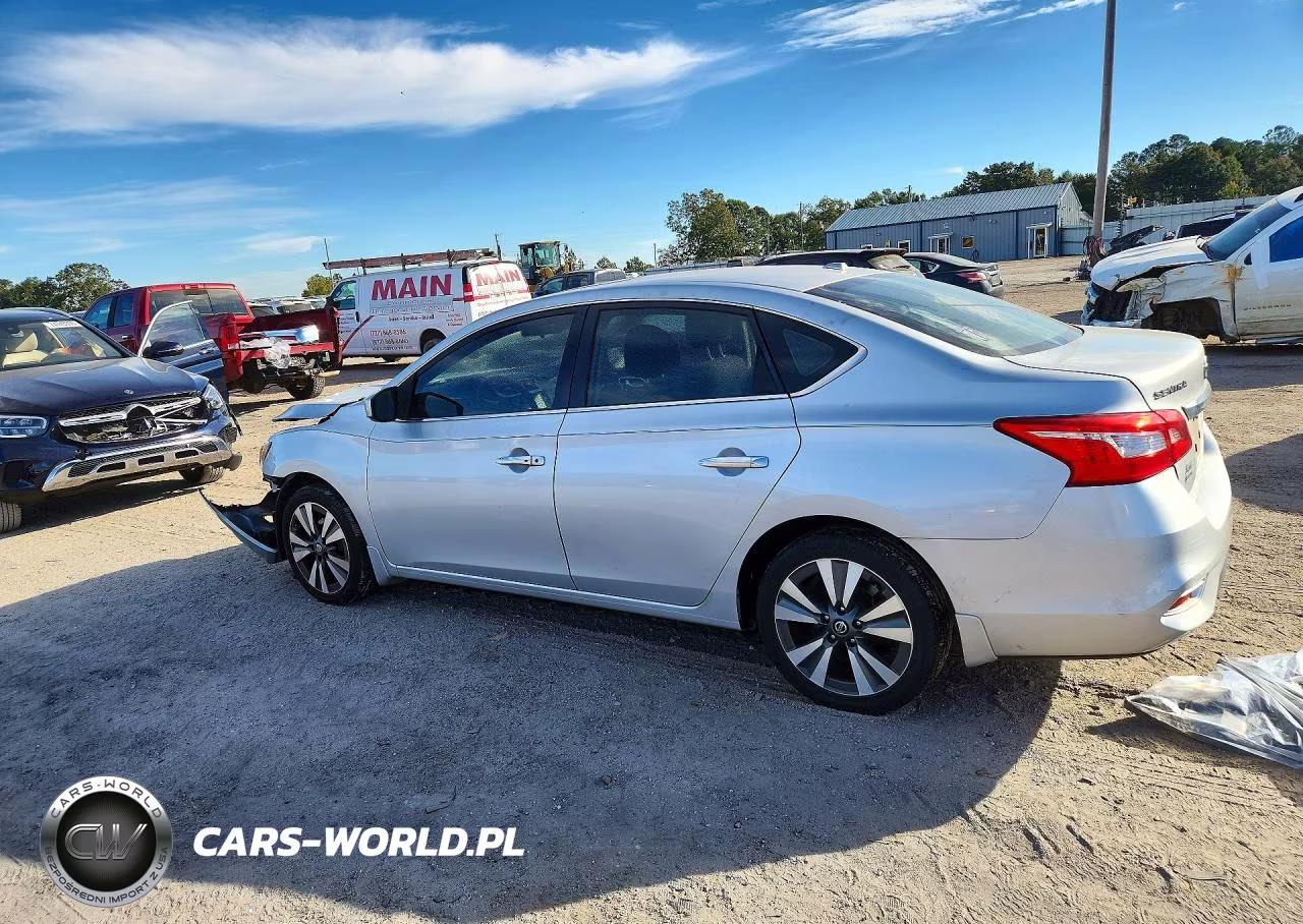 2019 Nissan Sentra Sv VIN:3N1AB7AP8KY299929 - 2