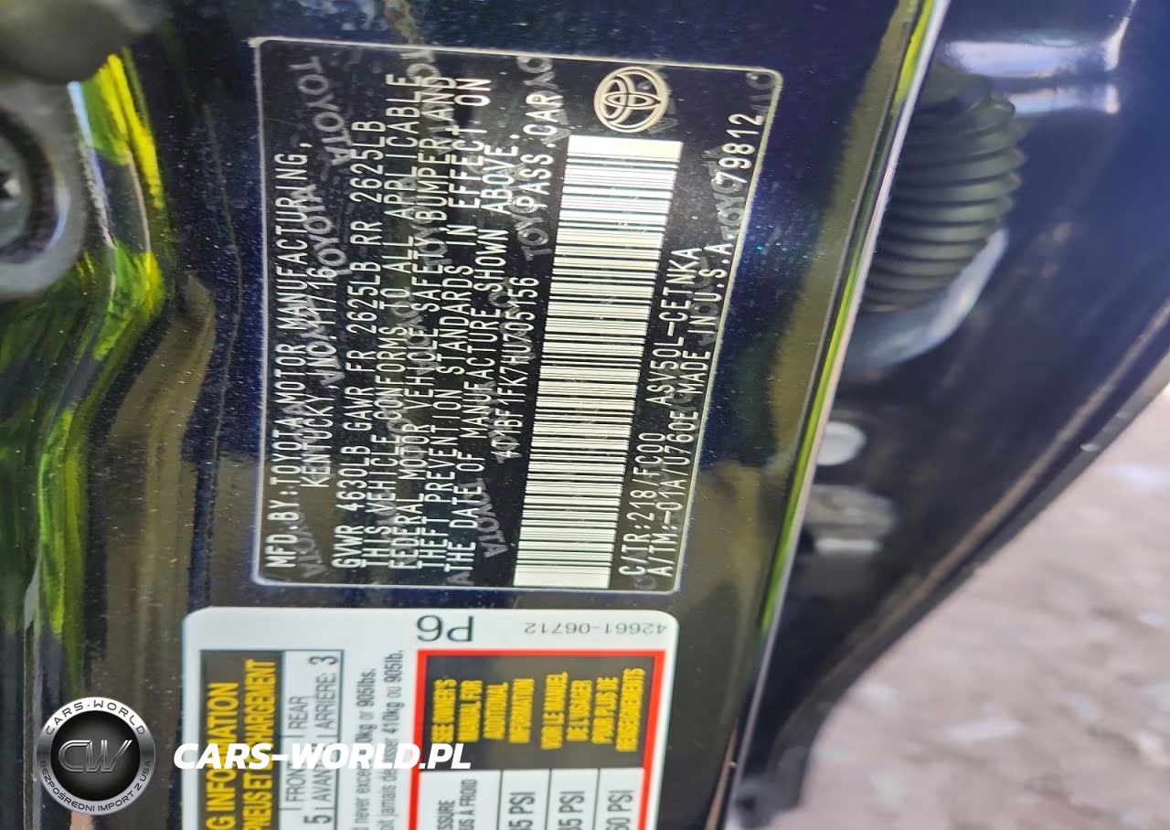 2017 Toyota Camry Le VIN:4T1BF1FK7HU705156 - 12