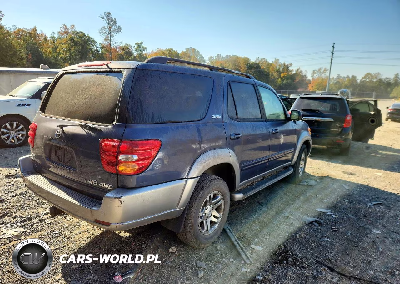 2003 Toyota Sequoia Sr5 VIN:5TDBT44A93S162267 - 3