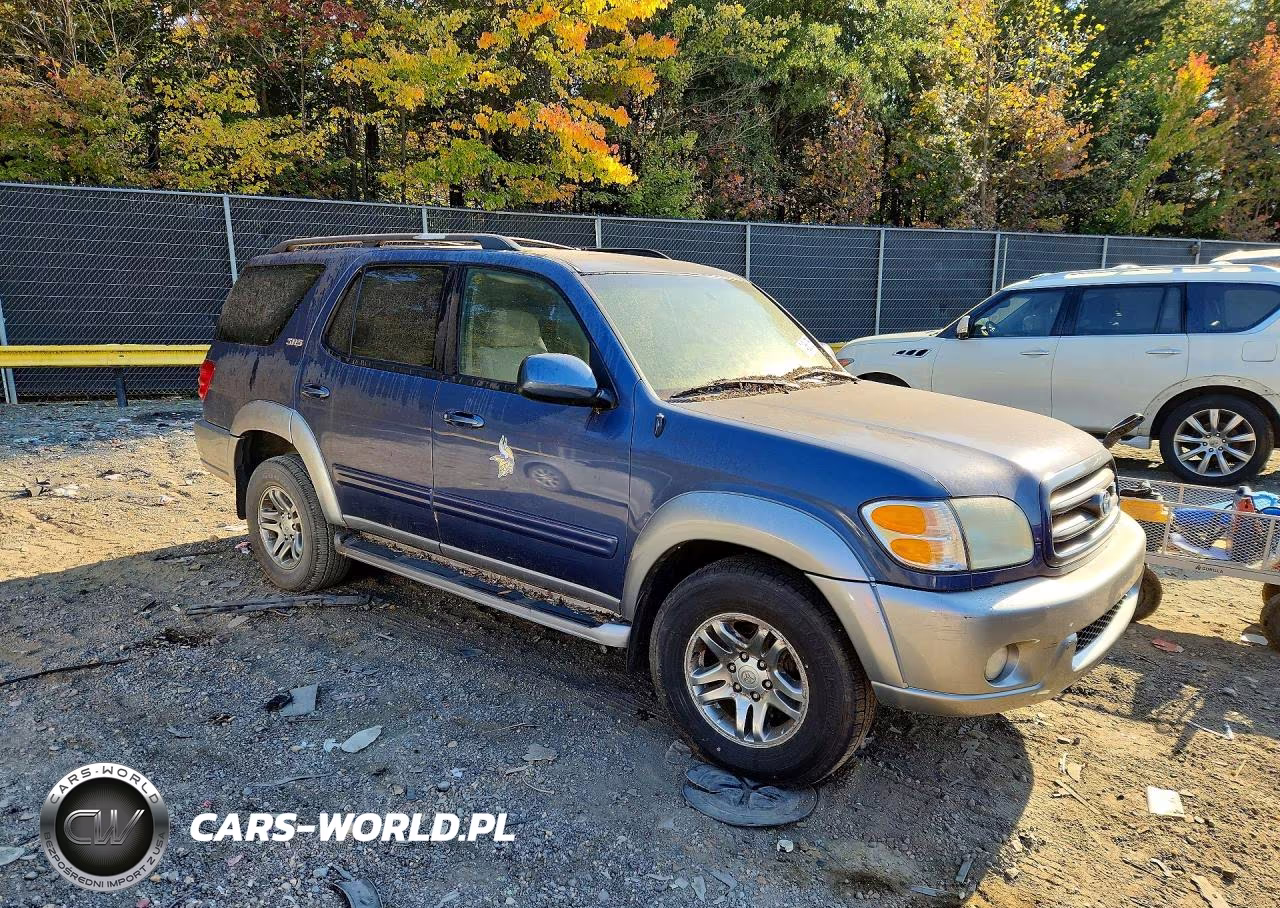 2003 Toyota Sequoia Sr5 VIN:5TDBT44A93S162267 - 4