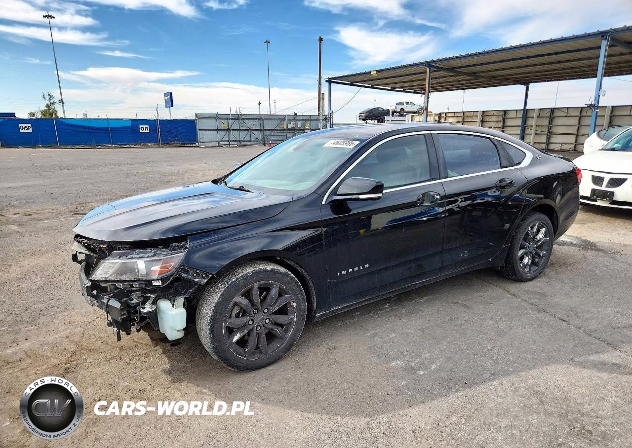 2016 Chevrolet Impala Lt VIN:2G1115S30G9134456 - 1