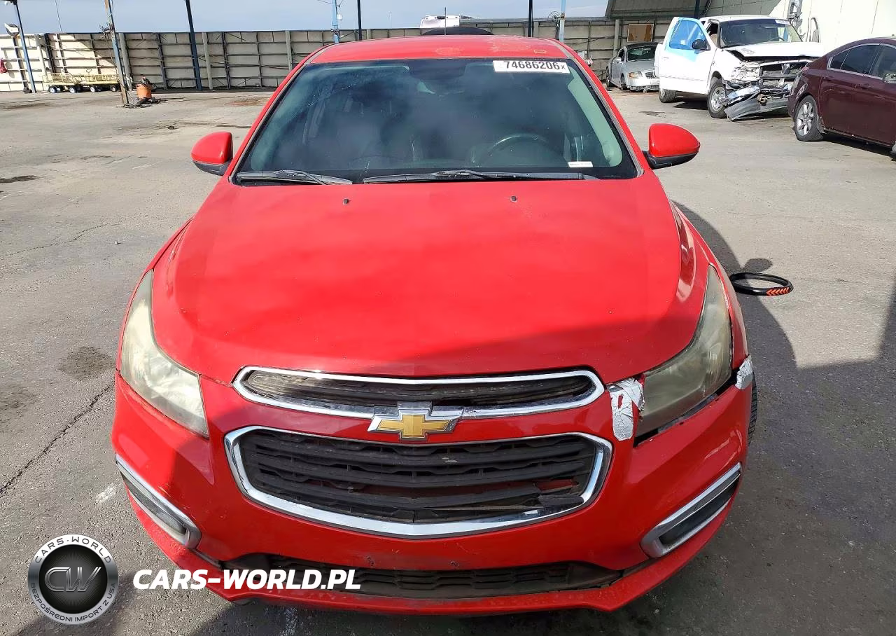2015 Chevrolet Cruze Lt VIN:1G1PE5SB7F7229523 - 5