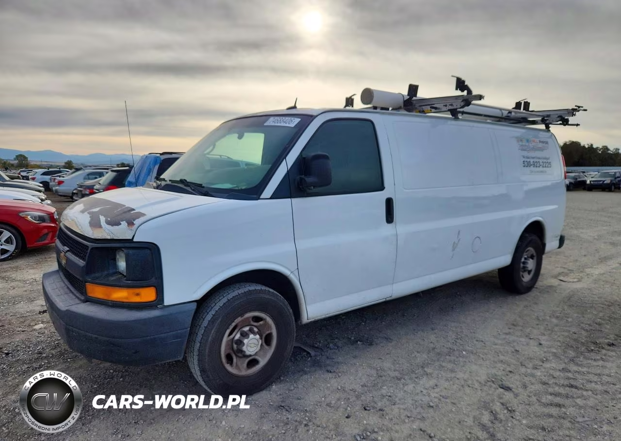 2014 Chevrolet Express 2500 Cargo Service Van VIN:1GCWGGFA0E1154997 - 1