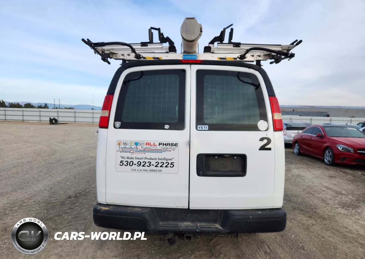 2014 Chevrolet Express 2500 Cargo Service Van VIN:1GCWGGFA0E1154997 - 6
