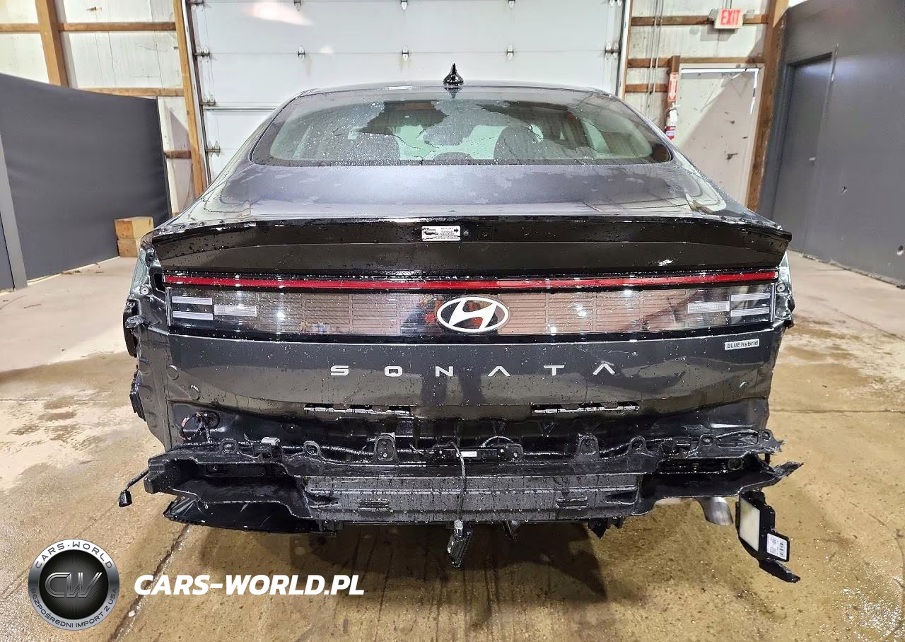 2026 Hyundai Sonata Hybrid Blue VIN:KMHL24JJ1TA168861 - 6