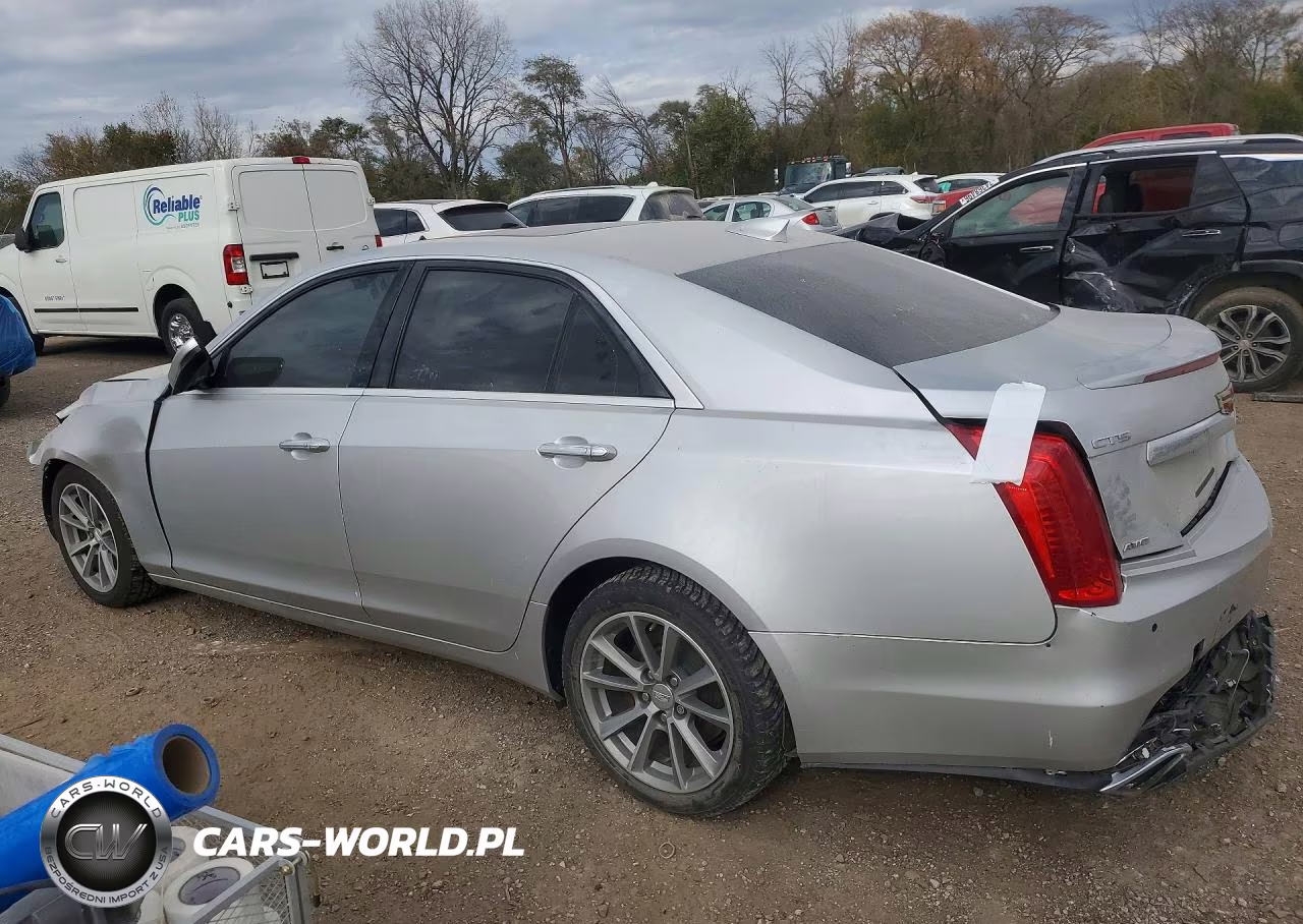 2018 Cadillac Cts Luxury VIN:1G6AX5SX0J0110056 - 2