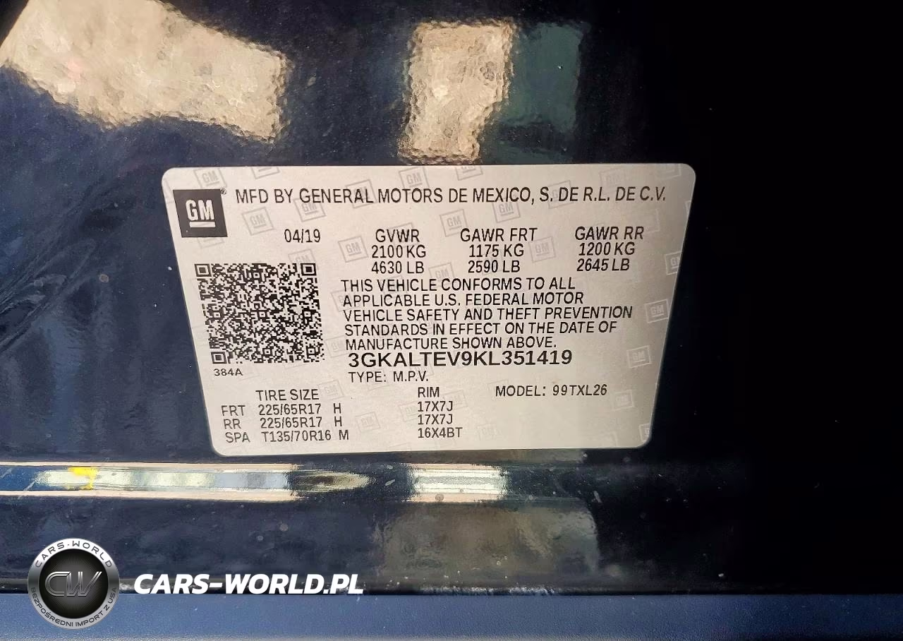 2019 GMC Terrain Sle VIN:3GKALTEV9KL351419 - 13