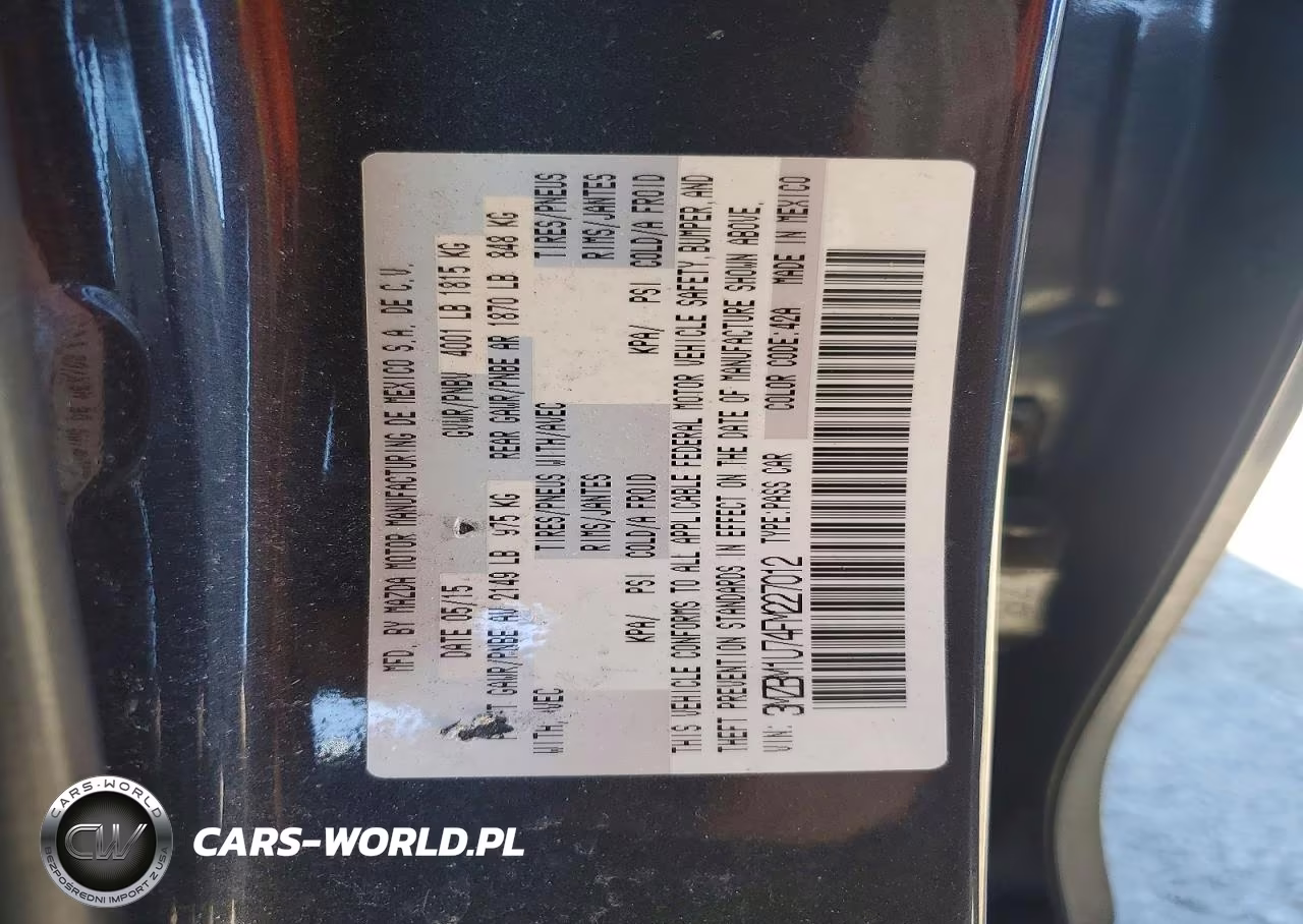 2015 Mazda 3 Sport VIN:3MZBM1U74FM227012 - 12
