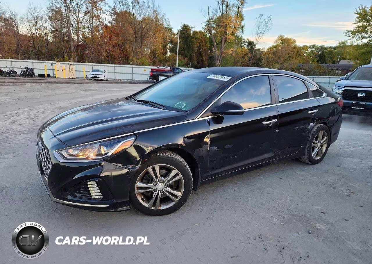 2019 Hyundai Sonata Sel VIN:5NPE34AF6KH806681 - 1