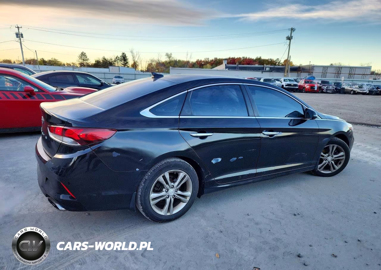 2019 Hyundai Sonata Sel VIN:5NPE34AF6KH806681 - 3