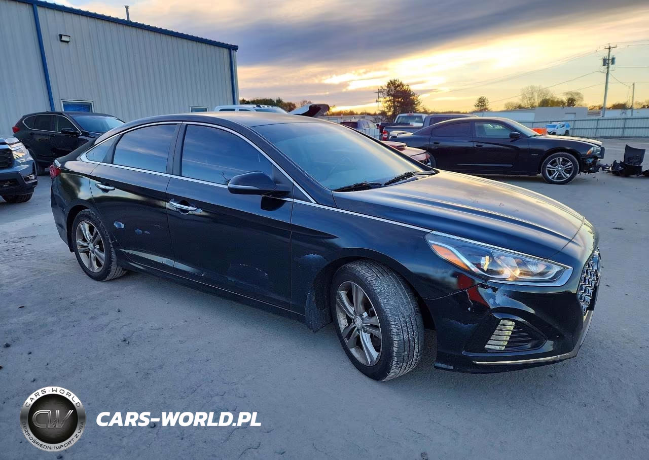 2019 Hyundai Sonata Sel VIN:5NPE34AF6KH806681 - 4