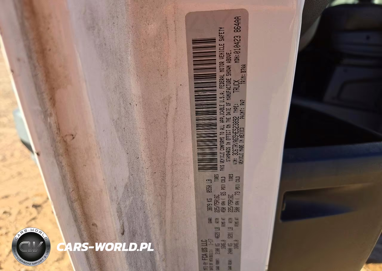 2017 Ram Promaster 1500 Delivery Van VIN:3C6TRVAG5HE523892 - 13