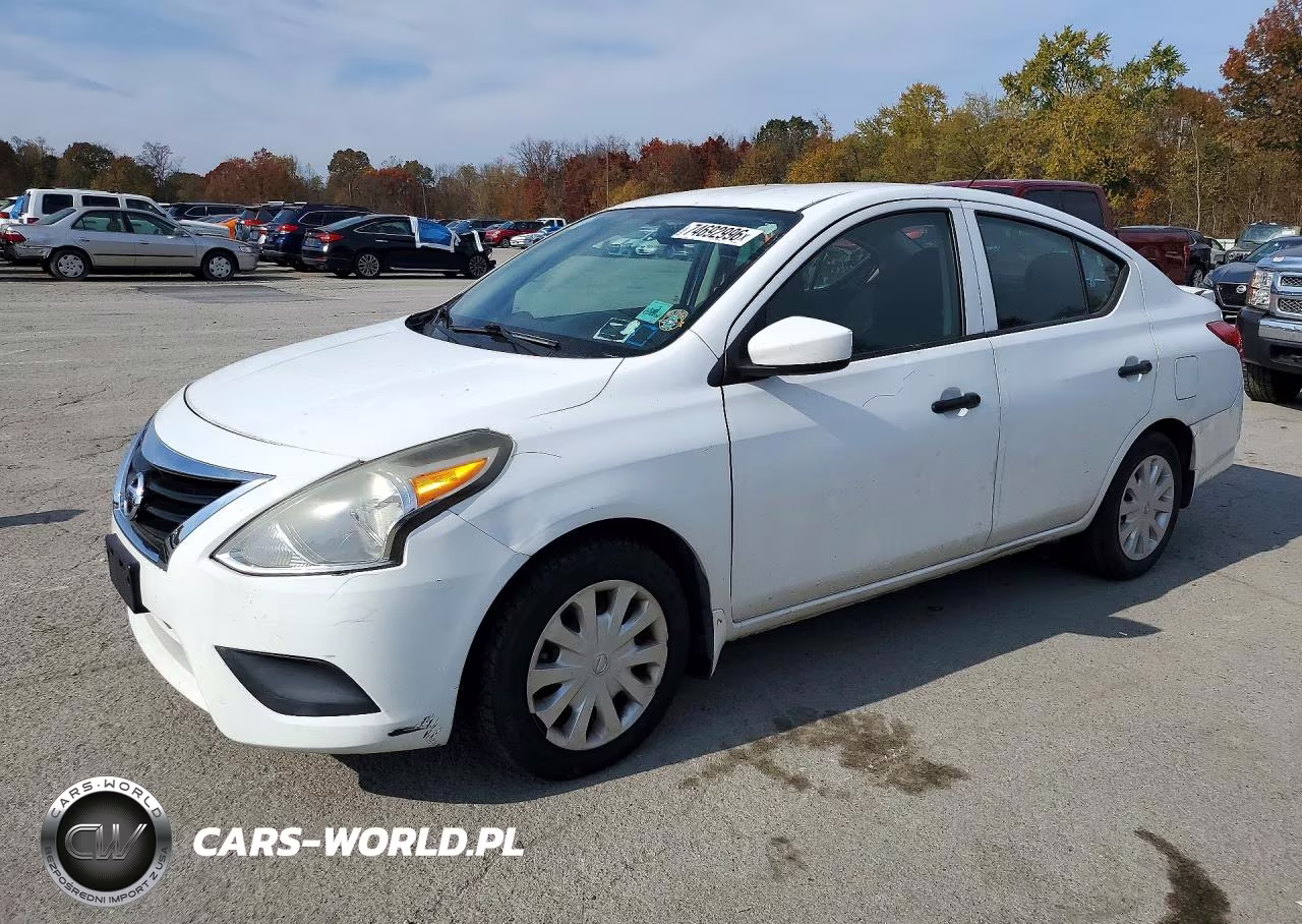2016 Nissan Versa 1.6 S Plus VIN:3N1CN7APXGL832870 - 1