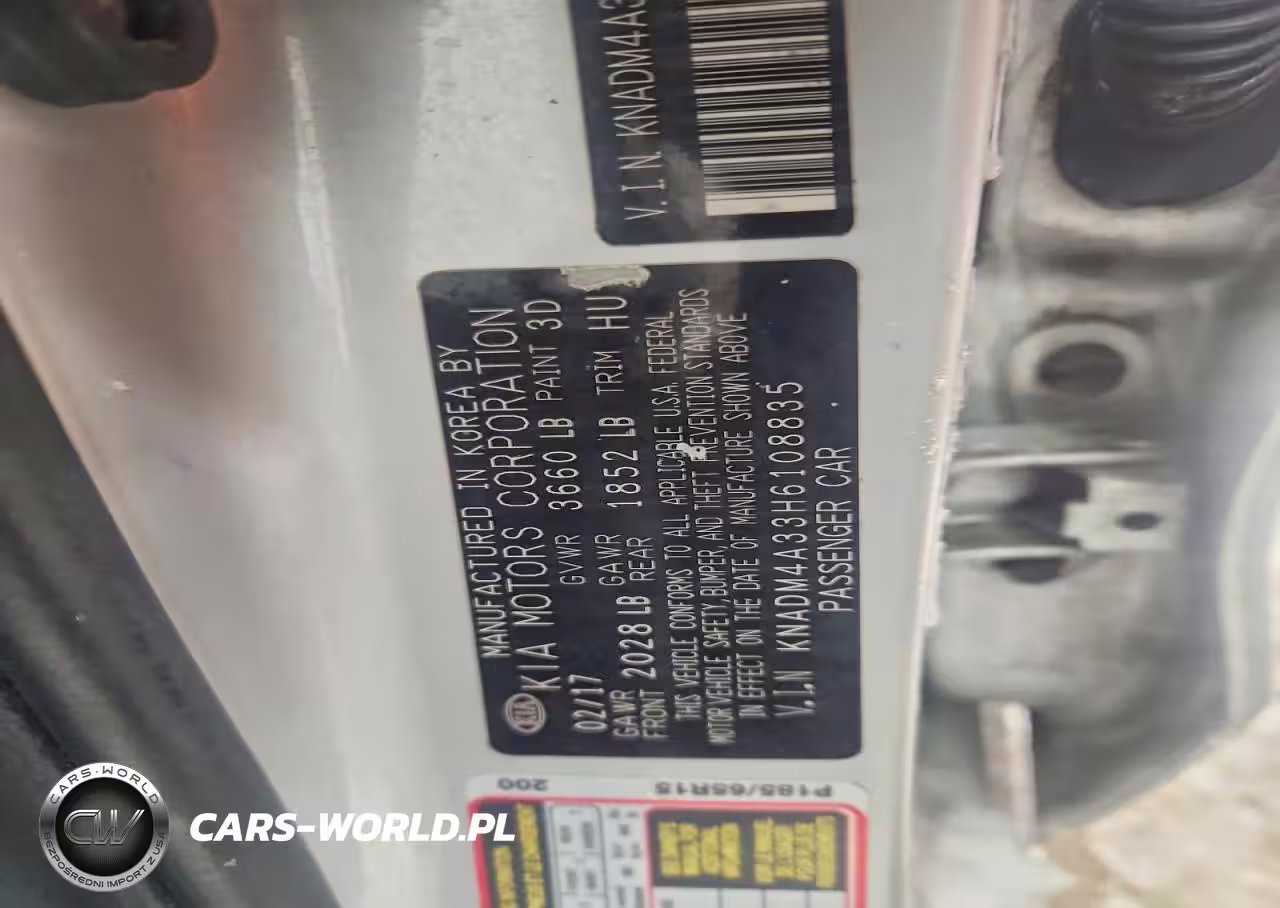 2017 Kia Rio Lx VIN:KNADM4A33H6108835 - 12